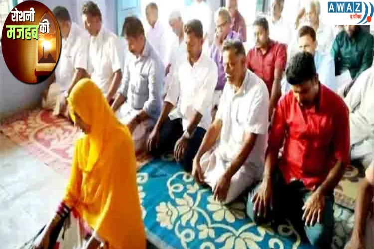 Jamida Beevi leading the Friday prayers in Kerala