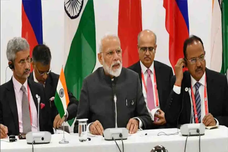 Narendra Modi, Ajit Doval and S. Jaishankar