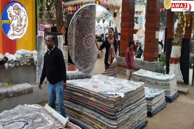 Bhadohi, the carpet city, has a different identity in the world.