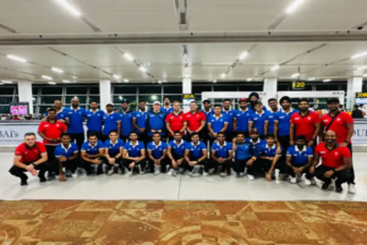 Indian hockey team leaves for Australia tour