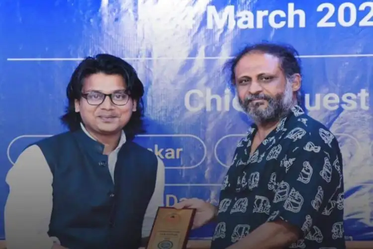 JMI alumnus Akdas Sami wins 2nd Best Documentary Award at International Cultural Artifact Film Festival