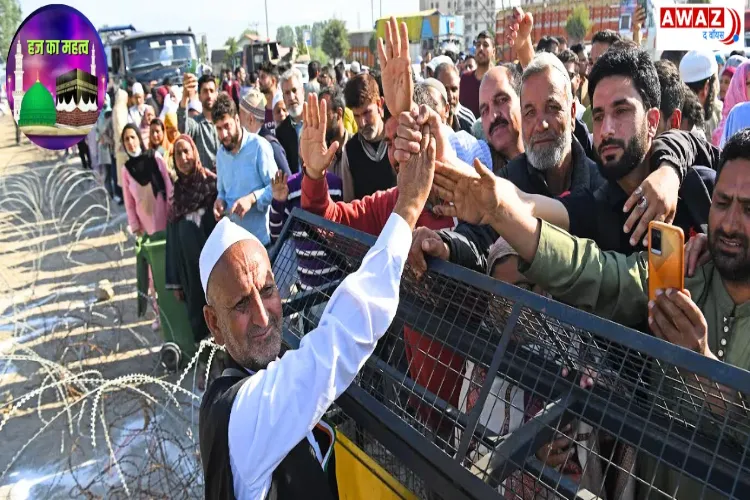 Haj rituals are an expression of happiness, this is possible only in India