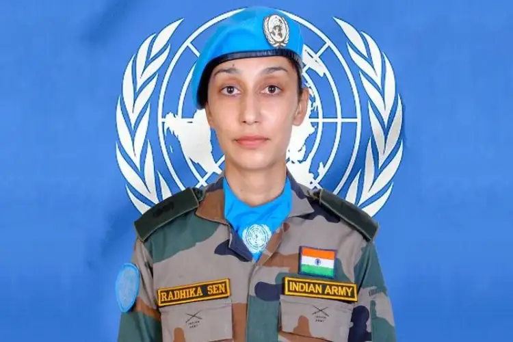 Indian female army major will get United Nations Gender Advocate award