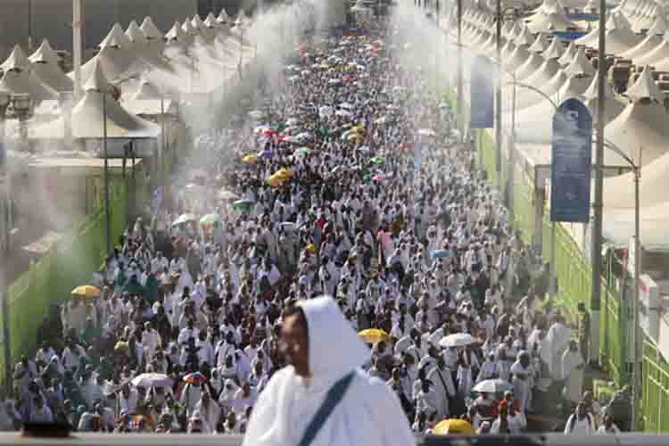 Why do people visit Mina during Hajj?