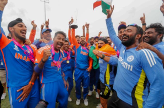 India became the first country to win the Men's T20 World Cup without losing a match