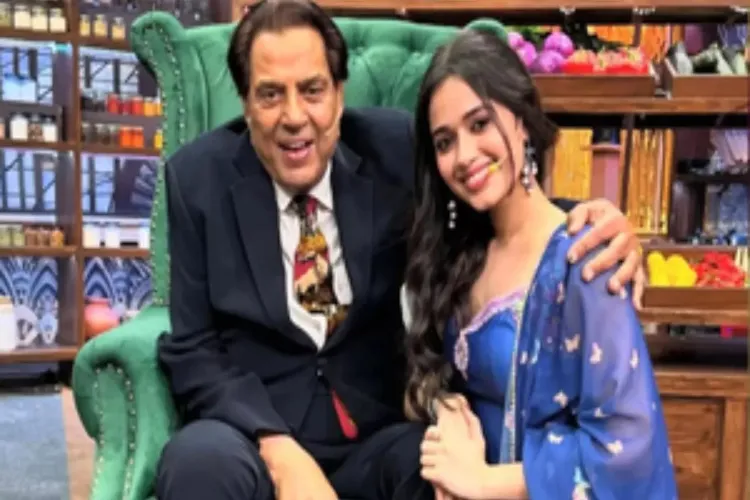 Jannat Zubair cooked phulkas and methi malai matar for Dharmendra