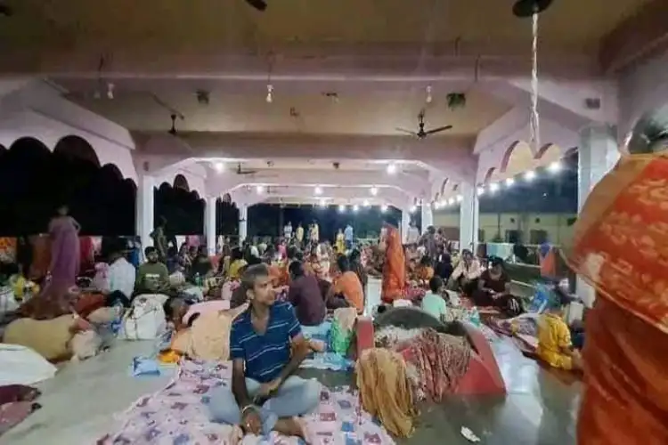 ISKCON temple serving shelter and food to flood-hit Muslims in Bangladesh