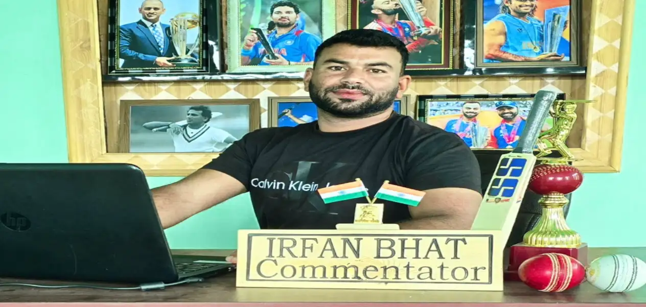 Irfan Bhatt: Famous disabled cricket commentator from Kashmir