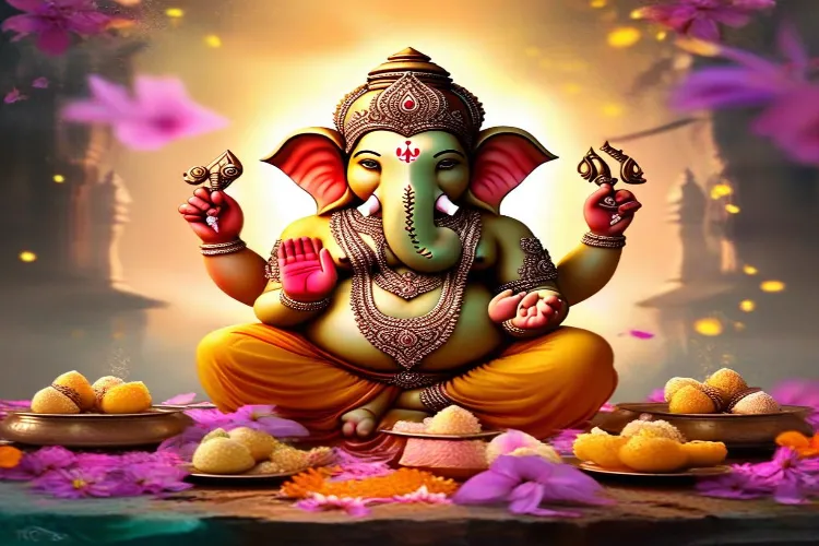 Shree Ganesh Ji AI Photo