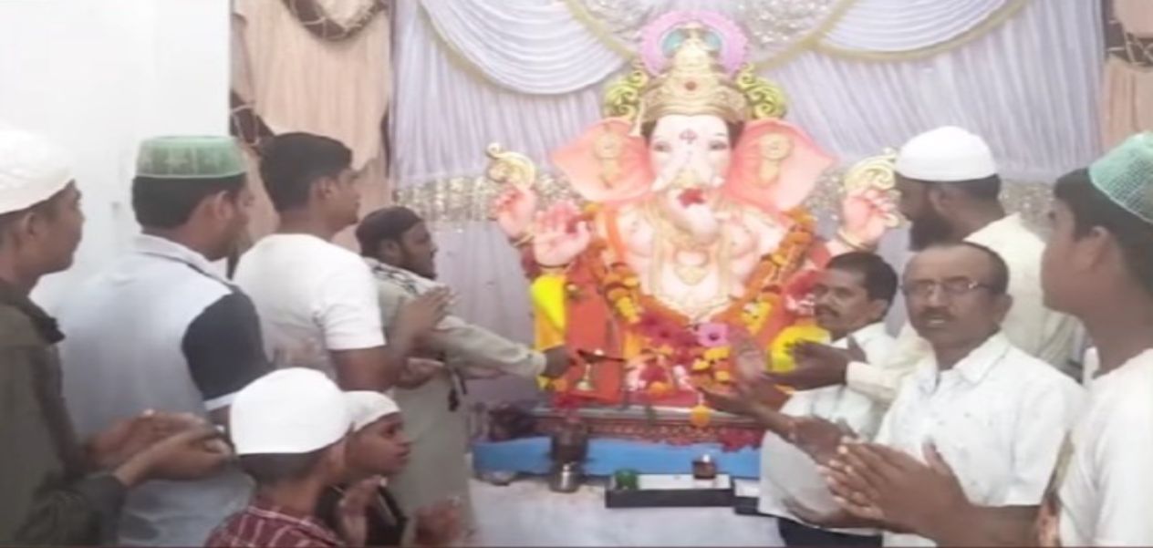 For the last 43 years, Ganapati is installed in this mosque of Maharashtra