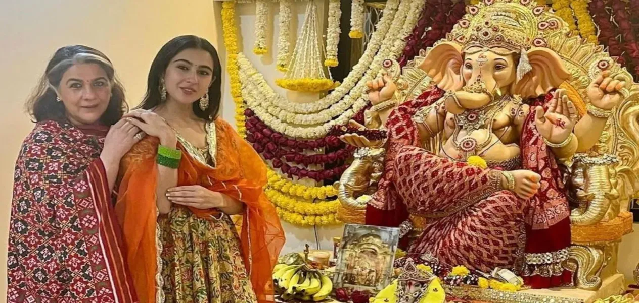 Bollywood's Muslim celebrities are celebrating Ganeshotsav in this way