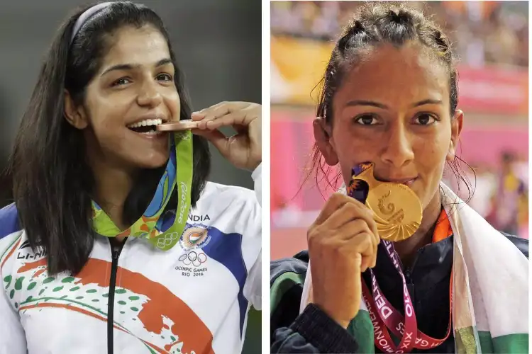 Sakshi Malik, Geeta Phogat announce Wrestling Champions Super League