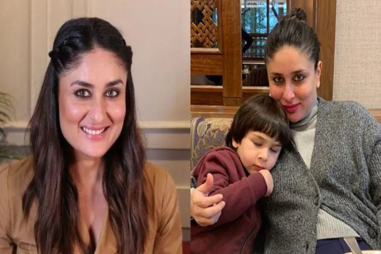 Why did Taimur ask his mother Kareena Kapoor if she is famous?