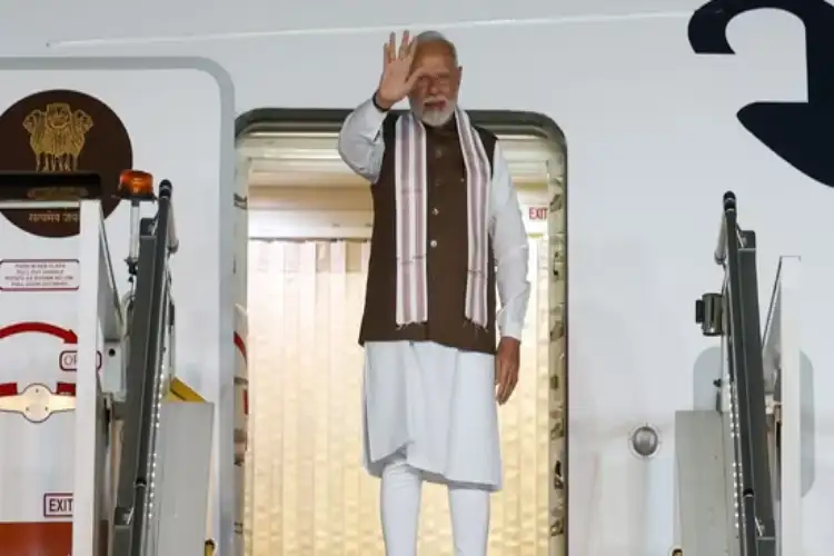 PM Modi left for US tour to attend Quad summit