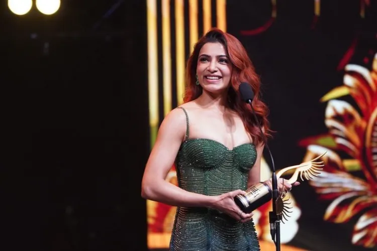 IIFA Utsav 2024: Samantha Prabhu wins 'Woman of the Year' award