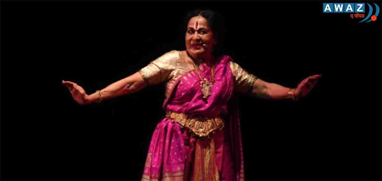   Sonal Mansingh during a performance