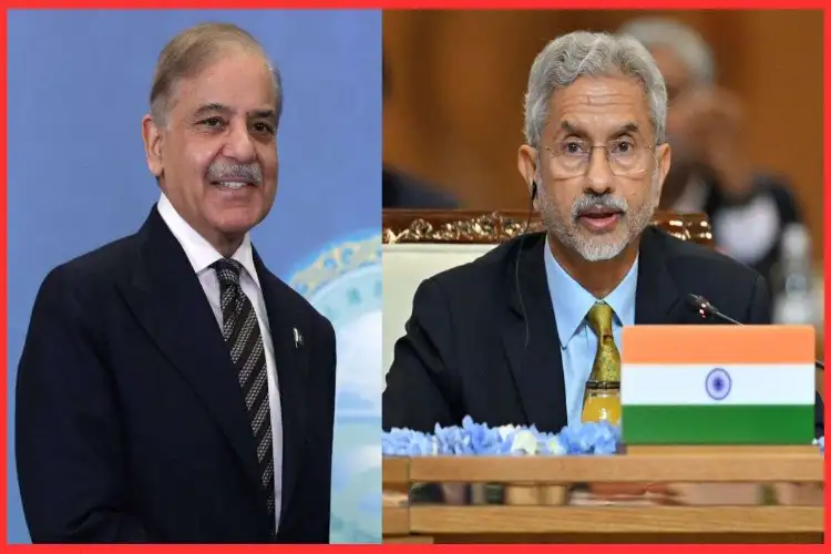 Pakistan PM Shehbaz Sharif welcomes Jaishankar at SCO Summit