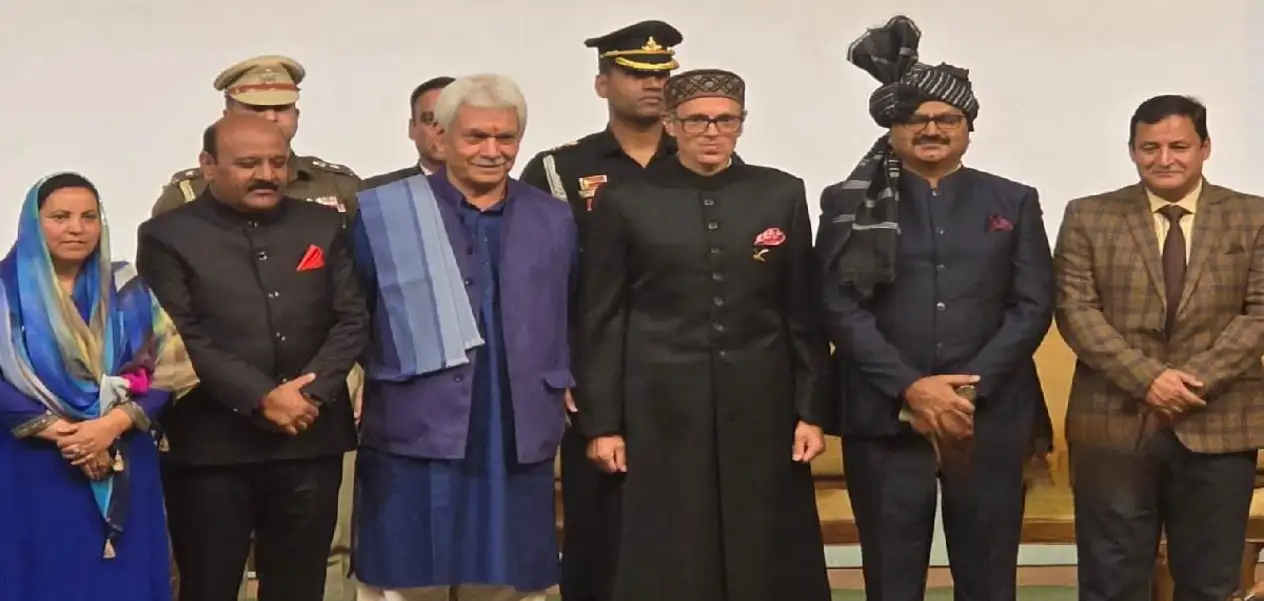 Omar Abdullah sworn in as Chief Minister of Jammu and Kashmir