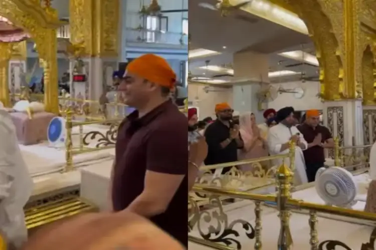 Arbaaz Khan And Bandaa Singh Chaudhary Team Offer Prayers At Bangla Sahib Ahead Of Film Release, Watch Video