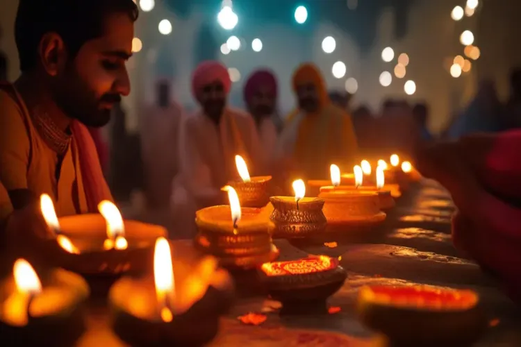 Diwali lamps are lit in the dargahs