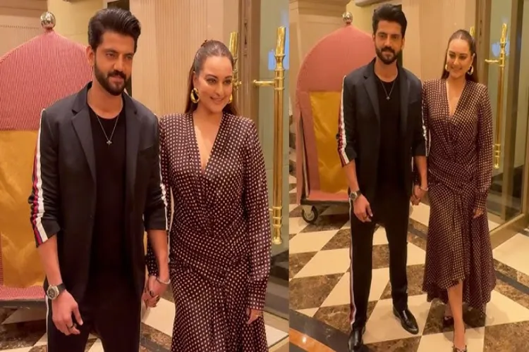 Zaheer Iqbal recreates 'Didi Tera Devar Deewana' scene with Sonakshi Sinha