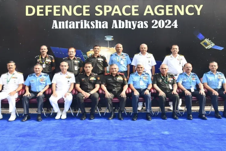 Defence Space Agency's first 'Space Exercise 2024'