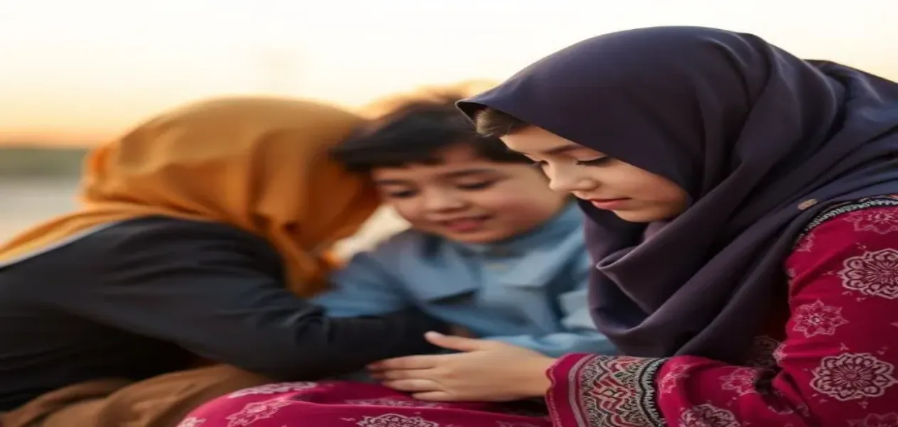 Islamic parenting: A framework for raising morally strong children AI photo