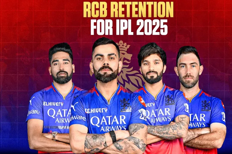 IPL 2025 Auction: Who will captain Royal Challengers Bangalore next season?