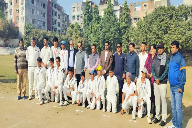 16th Inter-School Cricket Tournament organized at Jamia Senior Secondary School, final on December 12