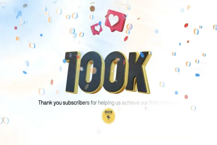 IMC MANUU YouTube channel crosses 100k subscribers