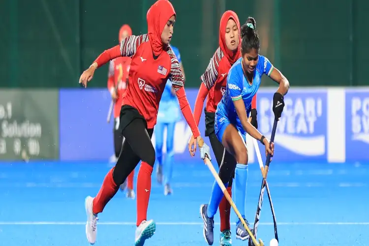 Women's Junior Asia Cup: India register stunning 5-0 win over Malaysia