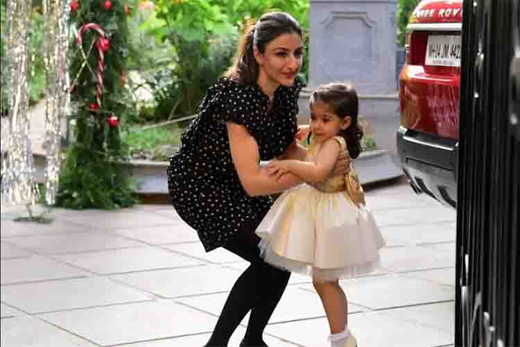 Soha Ali shared a glimpse of Inaaya on Taimur's birthday