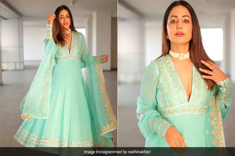 Hina Khan celebrates December in style