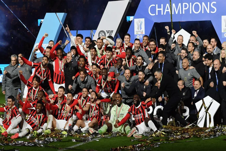 Italian Classic in Saudi: Champions AC Milan beat Inter