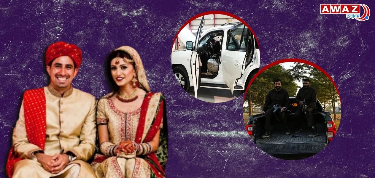 Criminals haunt weddings in Pakistan: Wedding processions are protected by bulletproof vehicles and security guards