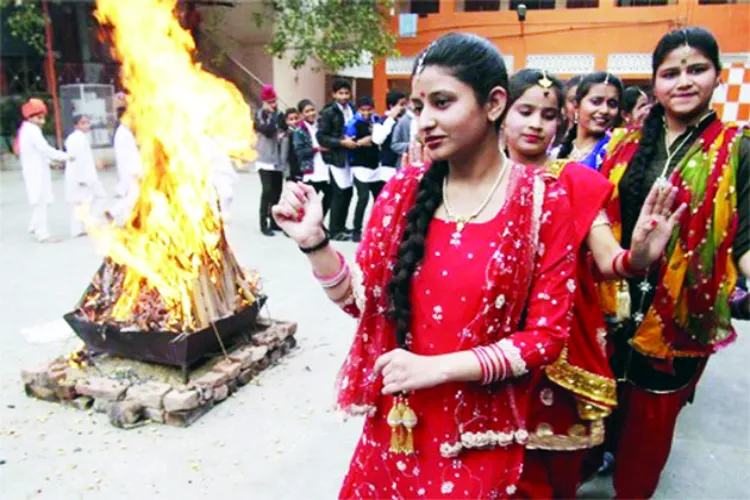 Lohri is celebrated in Jammu and Kashmir