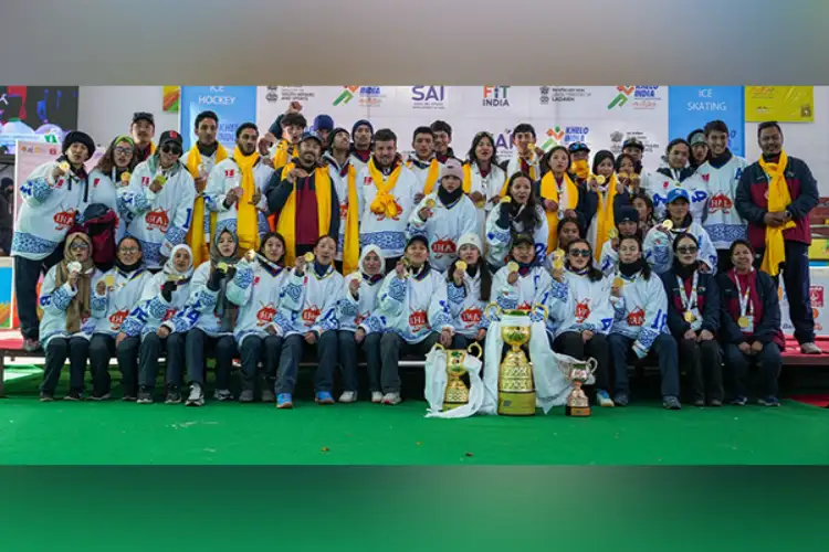 Khelo India Winter Games: Ladakh tops the standings; Army wins ice hockey title