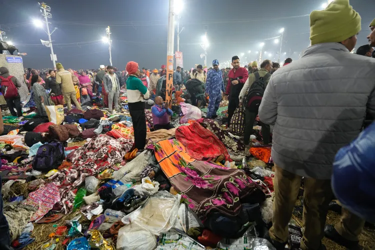 Stampede in Maha Kumbh, 30 women injured before Amrit bath