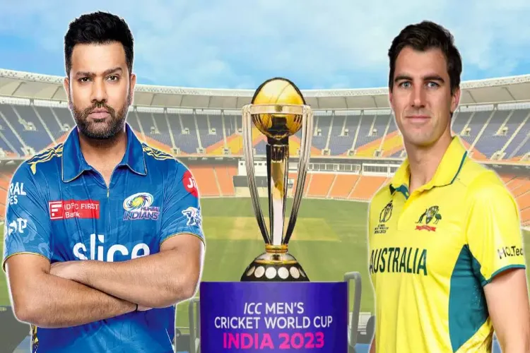 The final match of the Champions Trophy is between India and Australia!