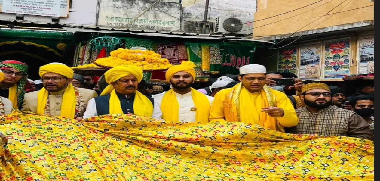 Sufi Basant Panchami was celebrated at Hazrat Nizamuddin Dargah, which is steeped in Ganga-Jamuni culture