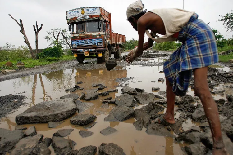 Rural transport system stuck on broken roads