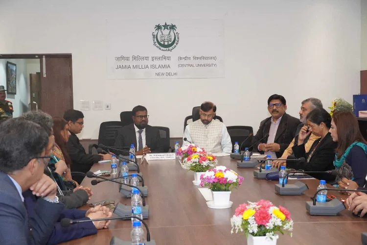 Jamia Millia Islamia visited by Chancellor of Maldives National University