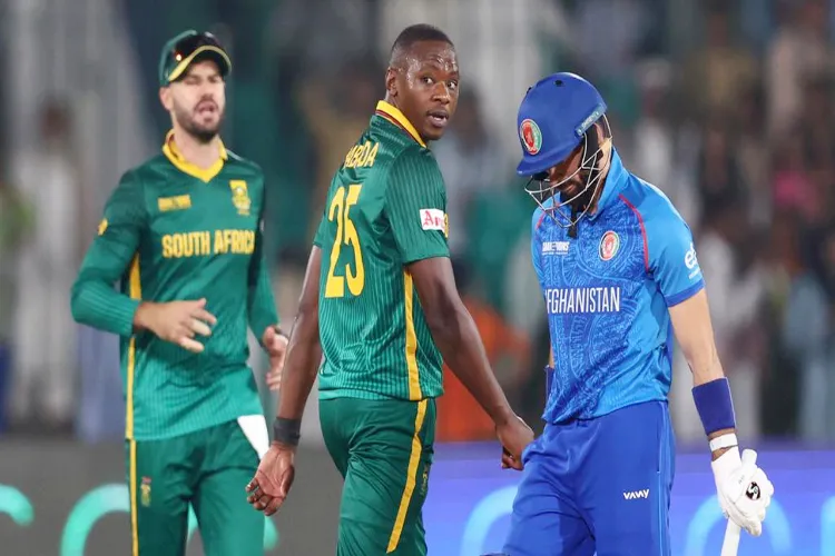 Afghanistan could not stand against South Africa in ICC Champions Trophy