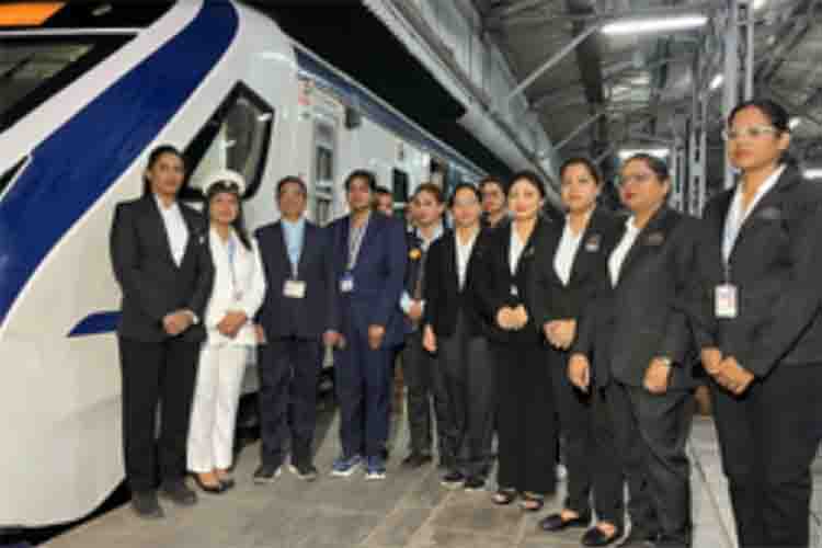 International Women's Day: Vande Bharat Express operated by women crew