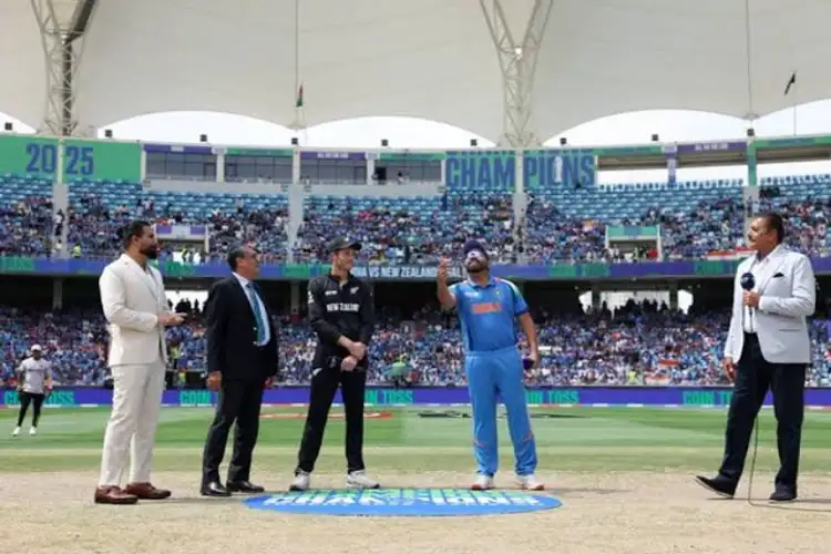 Champions Trophy 2025: Matt Henry misses out as New Zealand win toss; opt to bat first against India in final