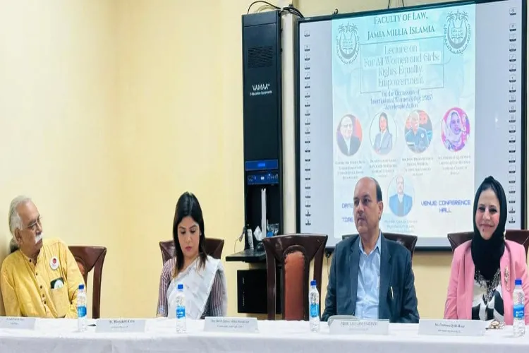 JMI Law Faculty organises seminar on International Women's Day