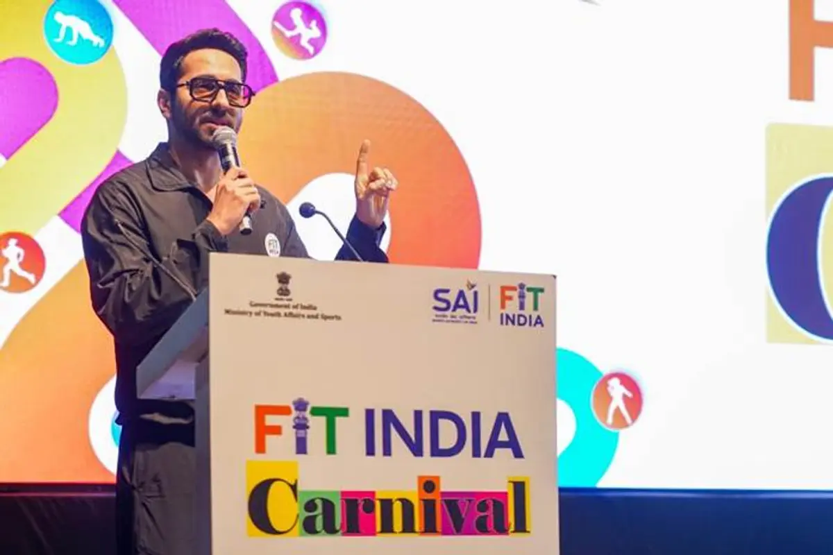 Ayushmann Khurrana becomes 'Fit India' icon in PM Modi's Fit India Movement to inspire people for fitness and well-being