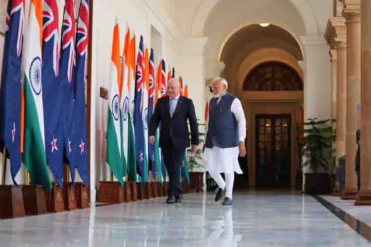 India, New Zealand vow joint action against terrorism