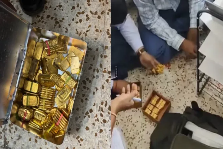 Success of ATS and DRI, 90 kg gold seized in Ahmedabad