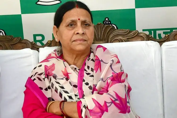 Land-for-job case: Rabri Devi appears before ED in Patna for questioning